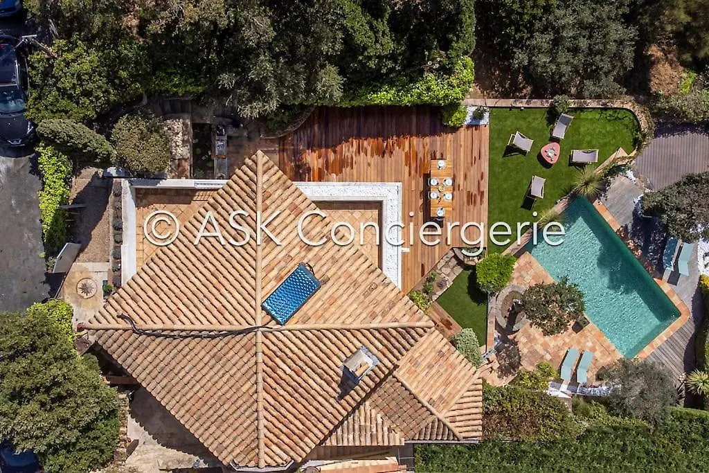 Villa L'Oranger Vue Mer Et Piscine La Croix-Valmer France