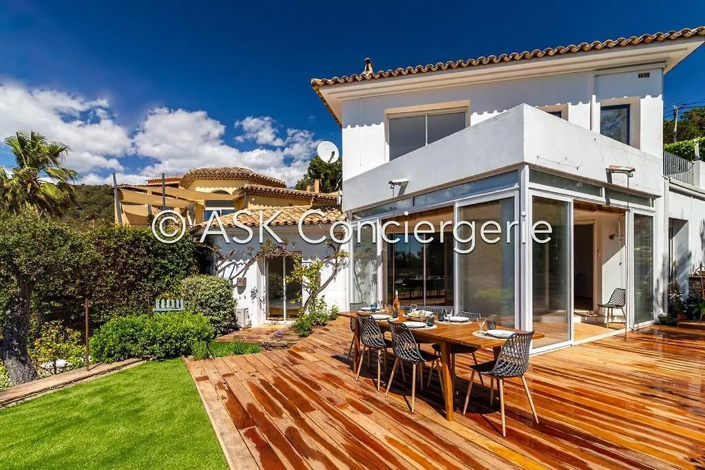 לה קרואה-ואלמר Villa L'Oranger Vue Mer Et Piscine